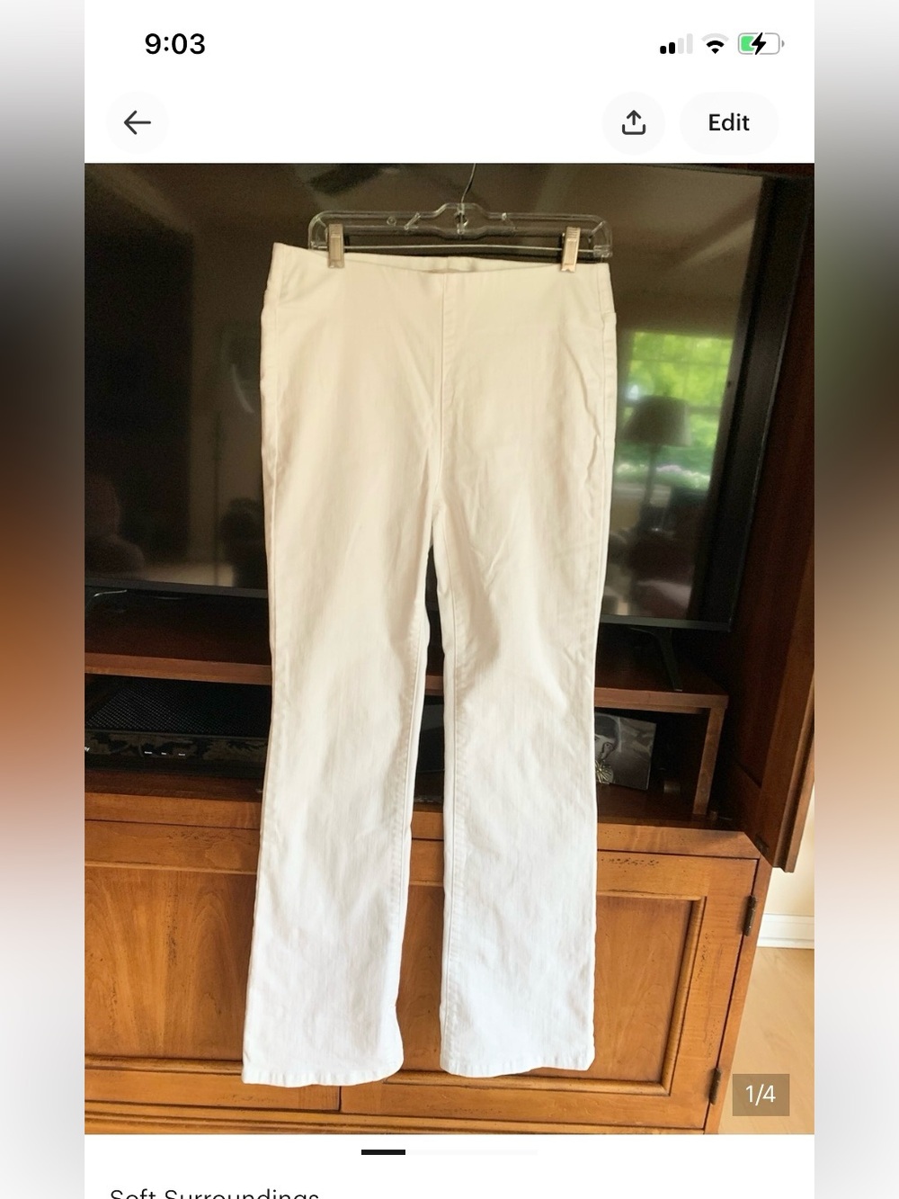 Soft Surroundings Pull-On Pants